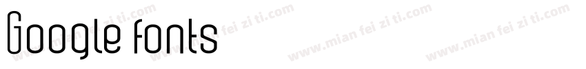 Google fonts字体转换